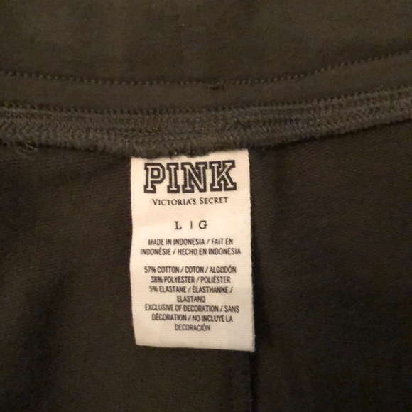 NWOT Victoria Secret Pink joggers. Size Large. - Picture 3 of 3